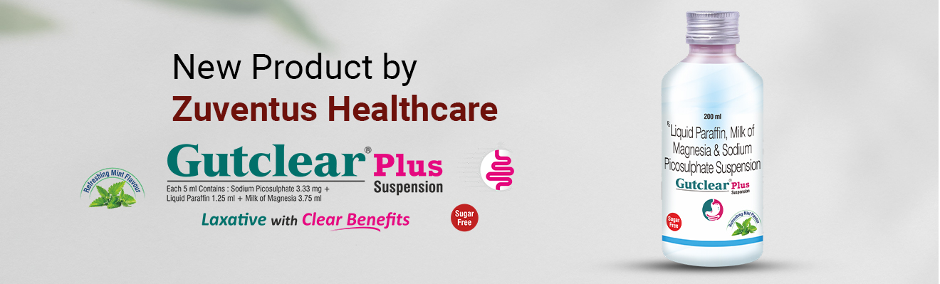 latest launch by Zuventus Gutclear Plus