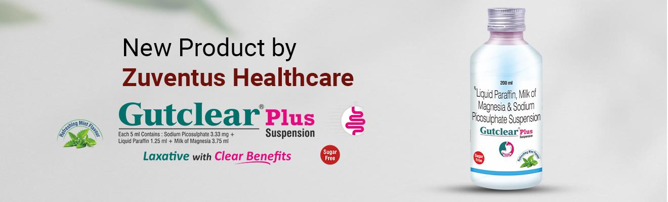 latest launch by Zuventus Gutclear Plus